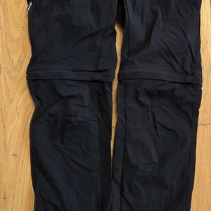Women's Convertible Black Pants